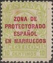Postal Order Issue of Spain Overprinted