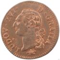1 Sol (Louis XVI Bronze • - D - Lyon)