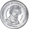 2,500 CFA Francs (social reformer Frederick Douglas)