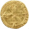 1 Ecu d'or (Charles VIII - Troyes. No date)