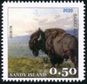 Commemorative Issue "Peculiar Animals" - SI-202001 - Bison