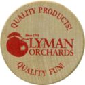 Wooden Nickel - Lyman Orchards