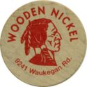Wooden Nickel - Morton Grove Coins