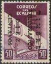 Stamp of 1938 Surcharged