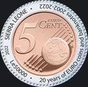 20 Years since the Adoption of Euro Currency: 5 Euro Cent