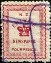Newspaper stamps (4d)