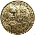 5 Nuevos Pesos (250th Anniversary - Founding of Montevideo)