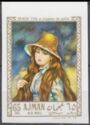 Jeune fille avec un chapeau de paille, Renoir (1884)