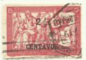 War Tax stamp overprint