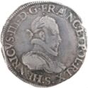 1 Teston (Henri III - S - Troyes)