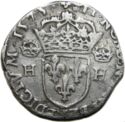 1 Teston (Henri III - 9 - Rennes)
