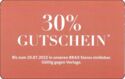 30% Gutschein