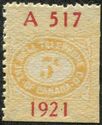 Numeral - dated 1921