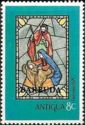 "The Holy Family" - Overprinted