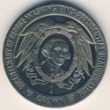1 Crown (George Wash. Inauguration - Cameo within eagle)