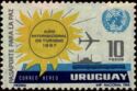 Sun, ship and aircraft, UNO-Emblem
