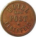 15 Pfennig (Hotel zur post)