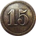 15 Pfennig (Weimarischer Hof)