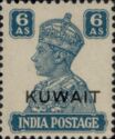 Stamps of India, overprinted in black