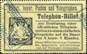 Königl. bayer. Posten und Telegraphen. - Telephon-Billet