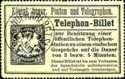 Königl. bayer. Posten und Telegraphen. - Telephon-Billet