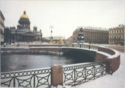 Leningrad. St. Isaac square view