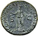 1 Dupondius (Under Claudius I)