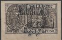 Revenue stamp overprinted