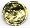 Sorini Euro coin 50 cents Milk chocolate