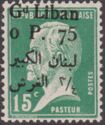 Type Pasteur overprinted and Lebanese surcharge