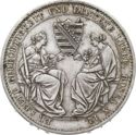 2 Thaler (Death of 3rd king Frederick August II)