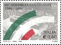 Sitting of the Constitutional Assembly and Italian Colours