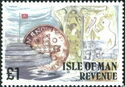 Tynwald Hill and Ring Chain, depicted on 1p coin and £1 note