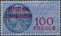 Daussy type of France overprinted