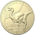 1 Dollar (Australian Dinosaurs - Elaphrosaurus)
