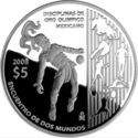 5 Pesos (7th Ibero-American: Olympic sports. Olympic Gold Disciplines)