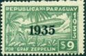 Graf Zeppelin with overprint "1935"