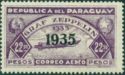 Graf Zeppelin with overprint "1935"