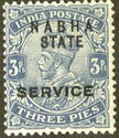 King George V - overprinted