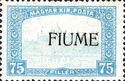 Hungarian Parliament Building overprinted FIUME
