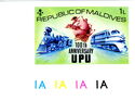 UPU Emblem, Old and New Trains