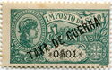 Overprinted Fiscal Stamp
