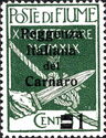 Overprint "Reggenza Italiana del Carnaro"