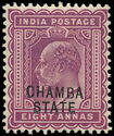 King Edward VII - overprinted