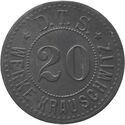 20 Pfennig (D.T.S. Werke)