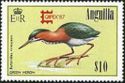 Green Heron (Butorides virescens) - Overprinted