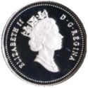 5 Cents (90th Anniversary of Royal Canadian Mint)