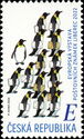Penguins Carrying Letters