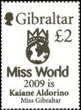 Miss Gibraltar 2009 is Miss World