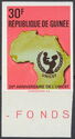 UNICEF-Emblem, Map of Africa